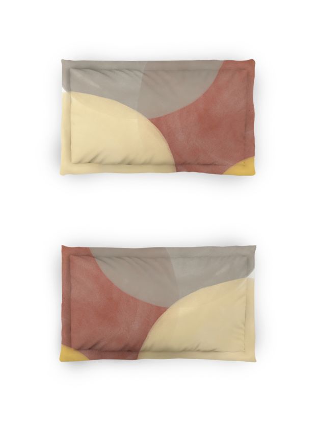 Ddecor Beautiful Living 180TC Maxima Bedsheet 2 Pillow Cover Sphere - grahsajja