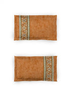 D'decor Live Beautiful Ornate Glory Bed In a Bag Serai Collection Russet - grahsajja