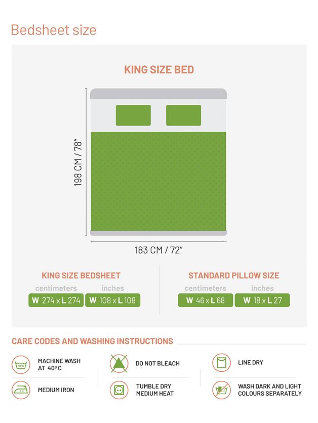 D'decor Live Beautiful ROYAL RADIANCE Bed In a Bag Serai Collection OATMEAL - grahsajja