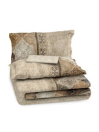 D'decor Live Beautiful Opulence Bed In a Bag Serai Collection TANNIN - grahsajja