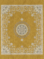 D'decor Live Beautiful Marvella Bed In a Bag Serai Collection GOLDEN SPICE - grahsajja