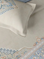 D'decor Live Beautiful ROYAL RADIANCE Bed In a Bag Serai Collection OATMEAL - grahsajja