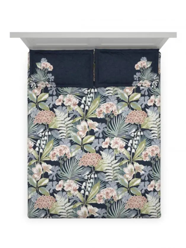 RL161 Floral Delight Ombre Blue Elemental Collection SS2025 D'Decor