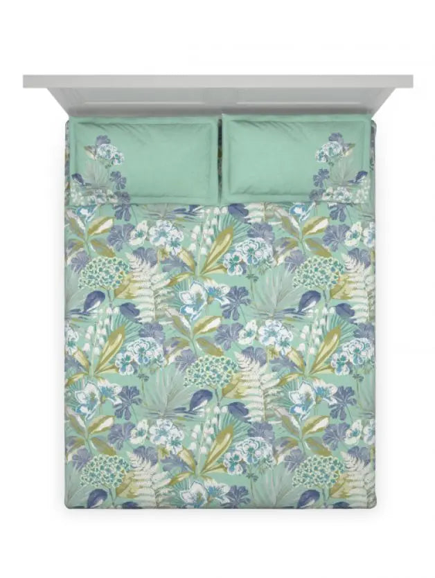 RL161 Floral Delight Mist Green Elemental Collection SS2025 D'Decor