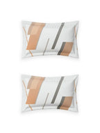 Ddecor Live Beautiful Vega Collection Bedsheet with 2 Pc pillow Covers| Prism Copper Tan D'Decor