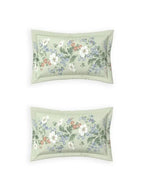 Ddecor Live Beautiful Vega Collection Bedsheet with 2 Pc pillow Covers| Florix Green D'Decor