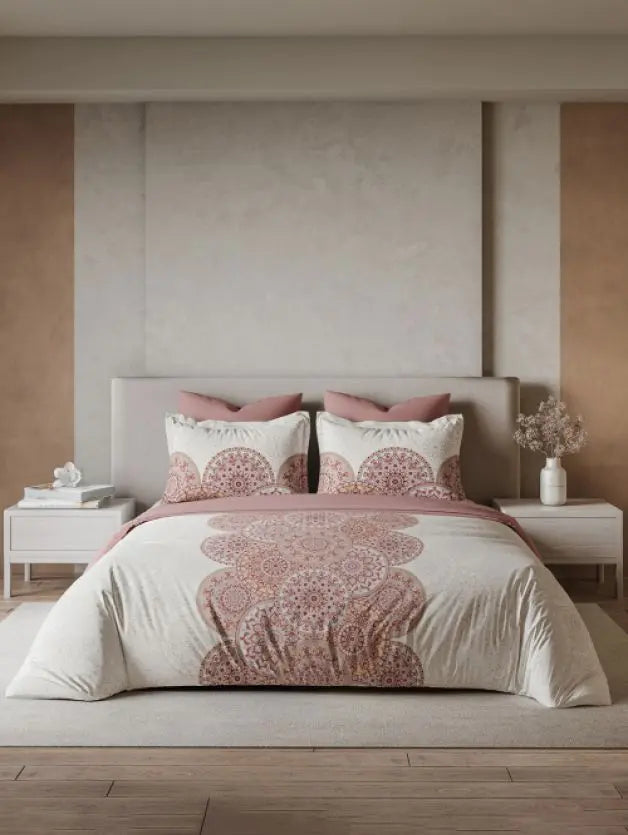 Ddecor Live Beautiful Vega Collection Bedsheet with 2 Pc pillow Covers| Auralia D'Decor