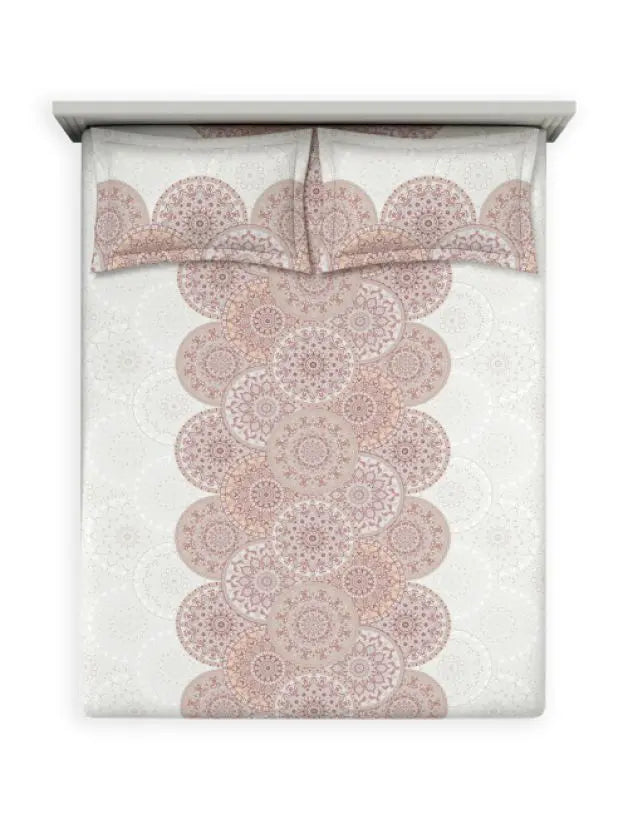 Ddecor Live Beautiful Vega Collection Bedsheet with 2 Pc pillow Covers| Auralia D'Decor