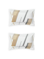 Ddecor Live Beautiful Vega Collection Bedsheet with 2 Pc pillow Covers| Prism Shadow Grey D'Decor