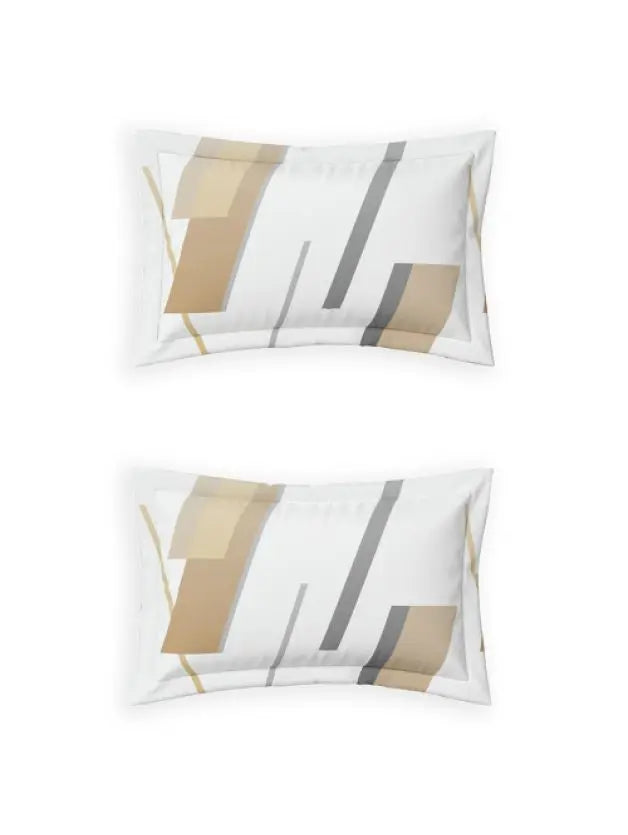 Ddecor Live Beautiful Vega Collection Bedsheet with 2 Pc pillow Covers| Prism Shadow Grey D'Decor