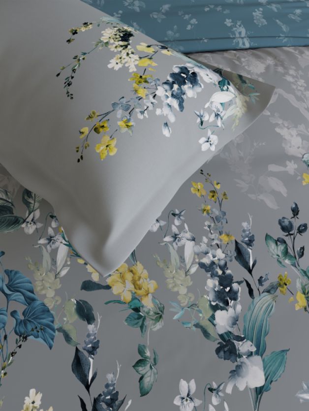 Heaven Blooms Cloud Blue | D'Decor Maxima Collection