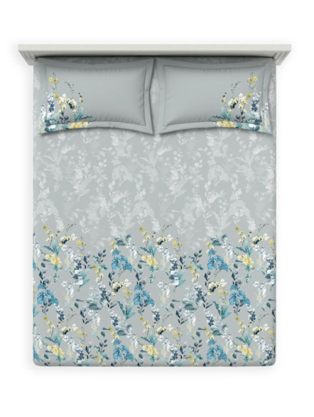 Heaven Blooms Cloud Blue | D'Decor Maxima Collection