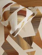 Geo Vibe Almond | D'Decor Maxima Collection