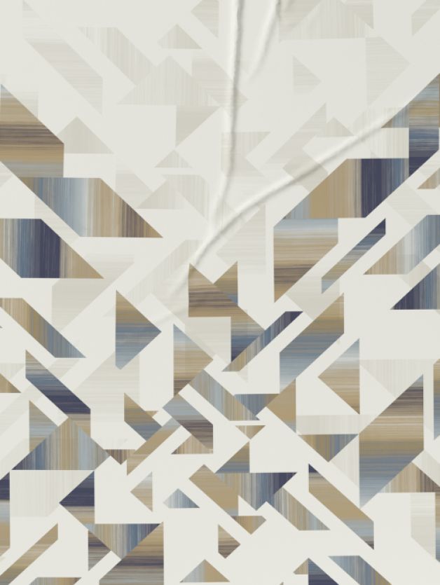 Geo Vibe AshleyBlue | D'Decor Maxima Collection