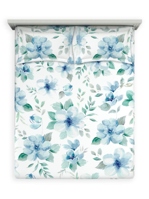 Floral Veil Blue Topaz | Radiance Collection SS2026