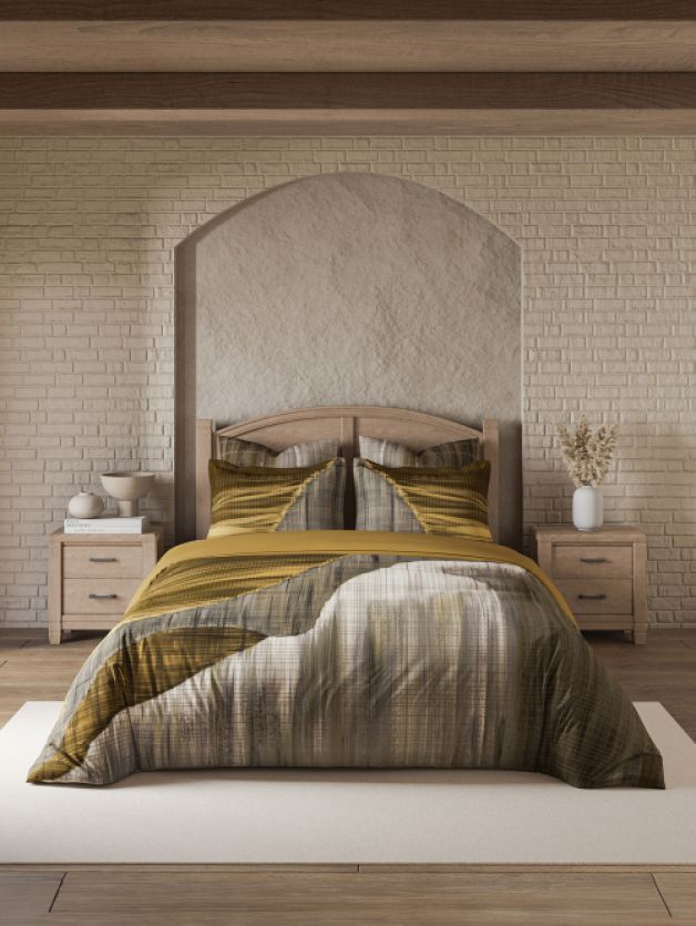 Aurel Mustard | Ddecor Riverdale Collection