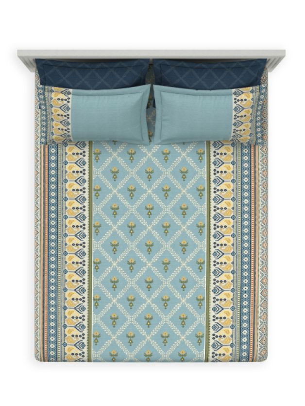 Neel Jaal Ether | Ddecor Jamdani Collection