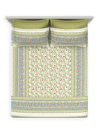 Mridu Jaal Lentil-Sprout | Ddecor Jamdani Collection