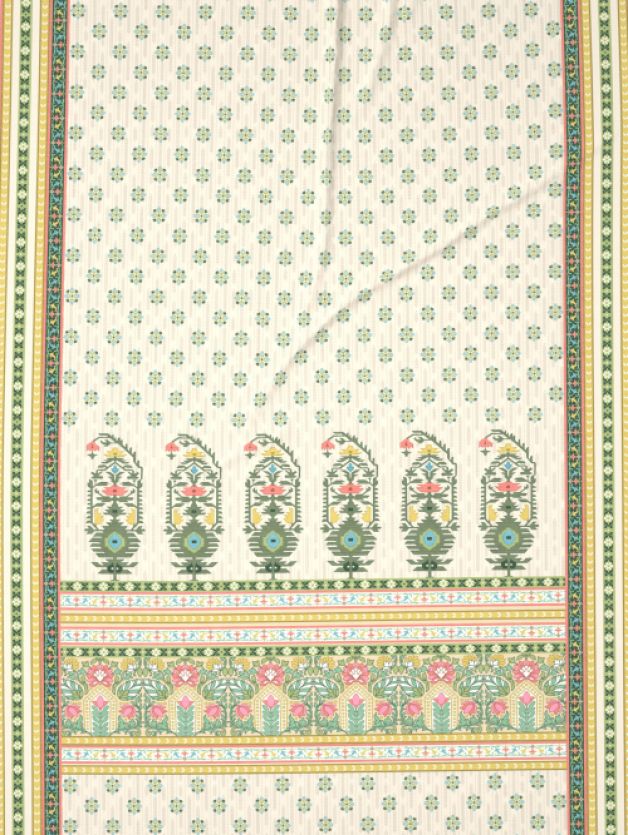 Kusumit Olive Branch | Ddecor Jamdani Collection