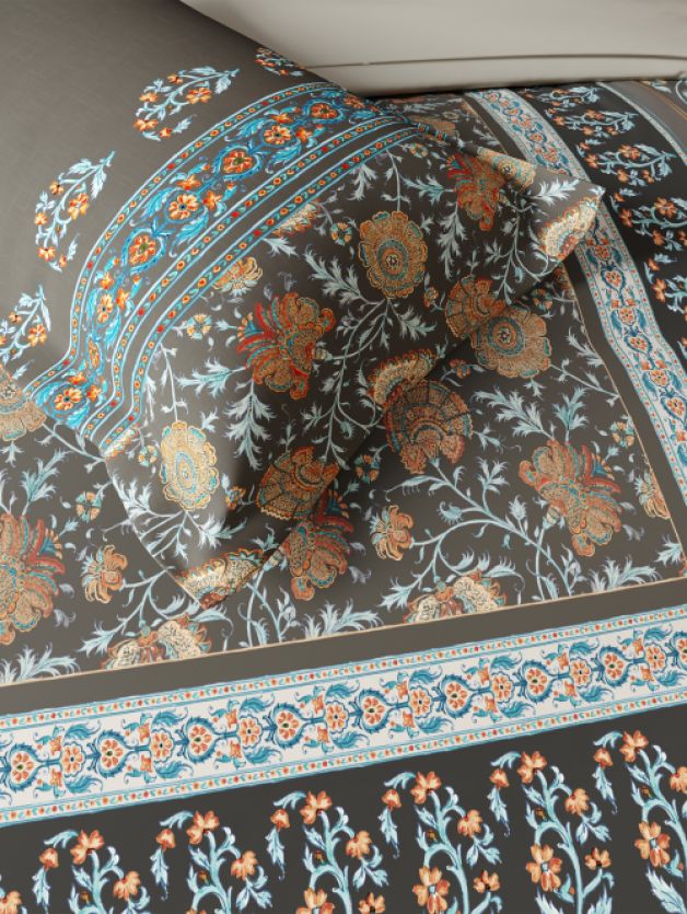 Belina Gunmetal | Ddecor Bahar Collection