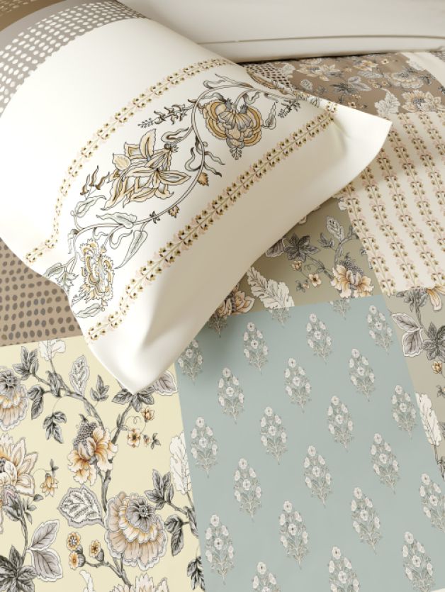 Evara Mocha | Ddecor Bahar Collection