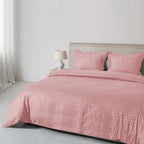 Spread Home 550 TC Italian Jacquard 100% Cotton Bedsheet Houndstooth - grahsajja