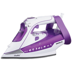 Purple and white iron with 'Husky' and 'Havells' branding on a white background