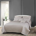 Regal Collection Premium Quilted Bedcover King Size Champagne - grahsajja