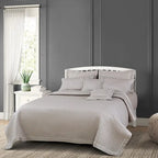 Regal Collection Premium Quilted Bedcover King Size Taupe - grahsajja