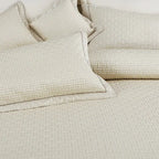 Regal Collection Premium Quilted Bedcover King Size Cream - grahsajja