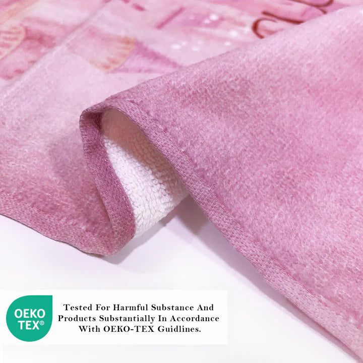 Disney Princess Towel For Kids & Adults (Pink)