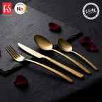 Chef Vicky Ratnani's Signature Collection By FnS Velora Stainless Steel 24 Pcs Cutlery Set