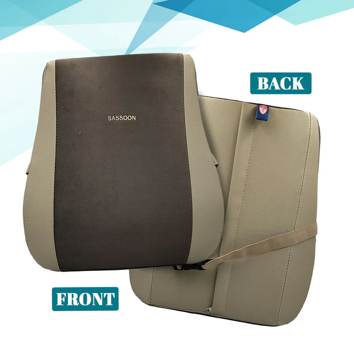 Orthopedic Back Support Cushion Brown