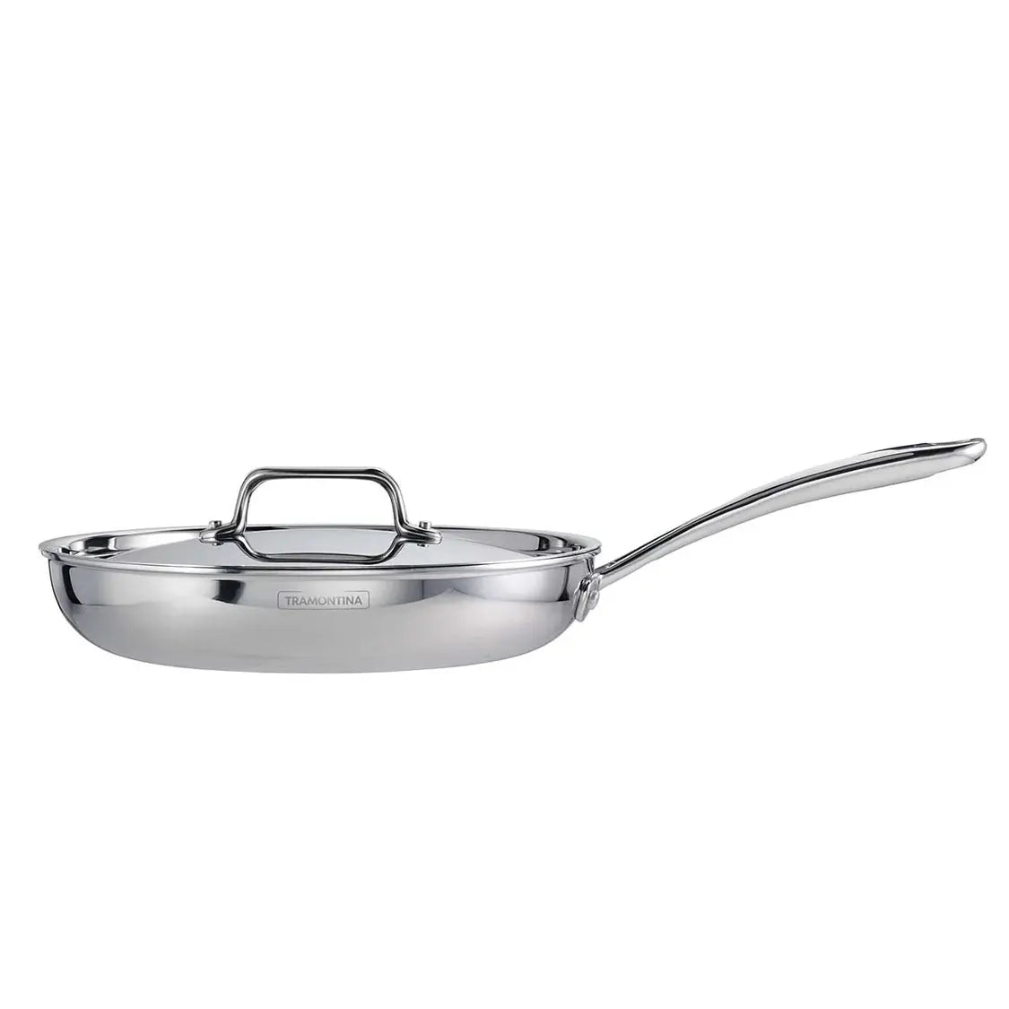 Fusao EX+ Triply Ceramic Fry Pan with SS Lid Tramontia