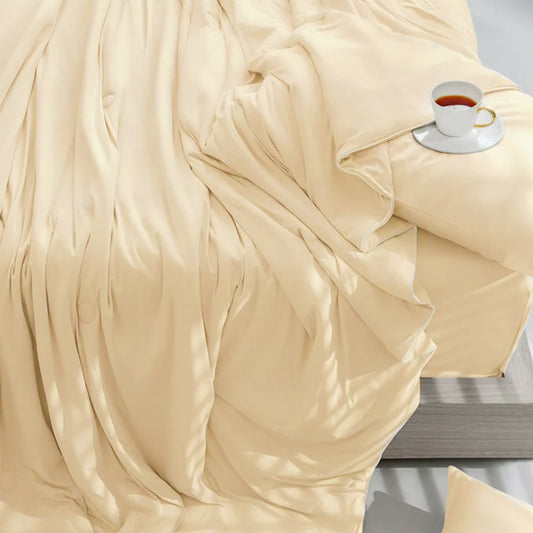 Sleepology Temprature control Quilt | Ivory