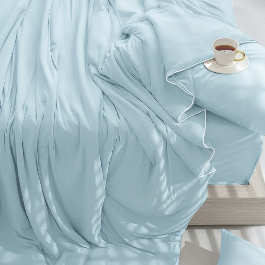 Sleepology Temprature control Quilt | Sky Blue