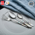 Chef Vicky Ratnani's Signature Collection By FnS Wales Stainless Steel 18 Pcs Cutlery Set with Box Pack