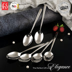 Chef Vicky Ratnani's Signature Collection By FnS Thames Stainless Steel Dessert Spoon 6 Pcs Set