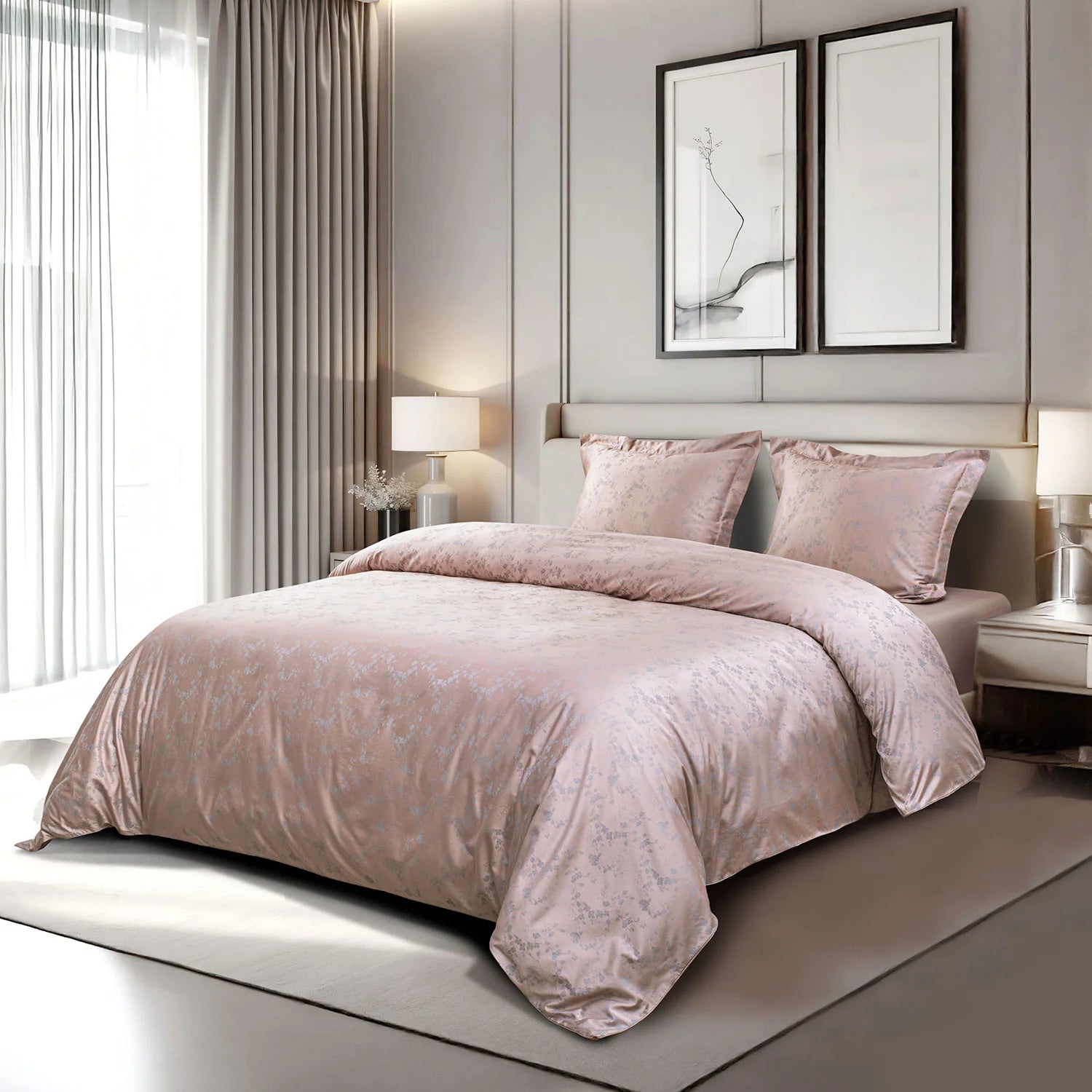 700 TC ITALIAN COUTURE ROYALE BEDDING SET (BLOSSOM)