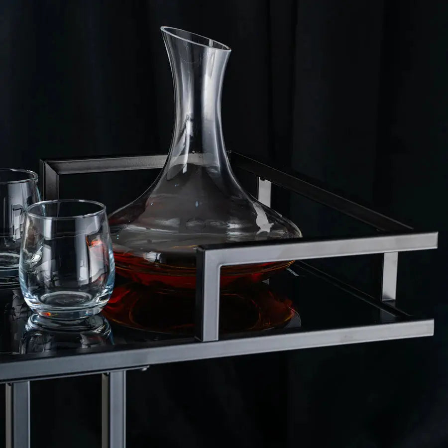 Gilded Glass Trolley with Steel Framework Regular price - grahsajja