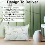 Spur Feather Pillow With Bamboo Fabric Cover Sassoon