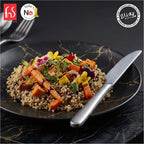 Chef Vicky Ratnani's Signature Collection By FnS Thames Dessert Knife/Dinner knife/Butter knife 2 Pcs Set