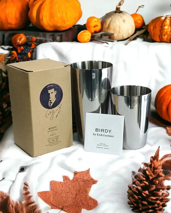 Double Tin Cocktail Shaker BIRDY