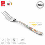 Chef Vicky Ratnani's Signature Collection By FnS Wales Stainless Steel Dessert Fork 6 Pcs Set