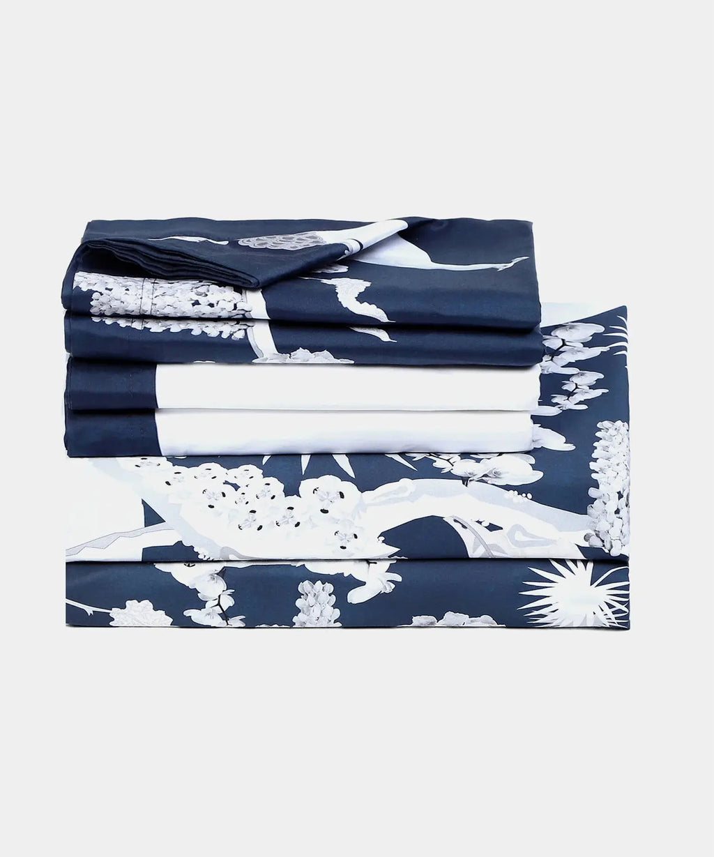Shivan & Narresh for myTrident King Bedsheet with 4 pillow covers, 400TC, IZU JUNO Trident