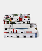 Shivan & Narresh for myTrident King Bedsheet with 4 pillow covers, 400TC, JAISCAPE Trident