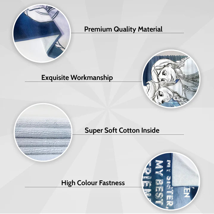 Disney Frozen Towel For Kids & Adults