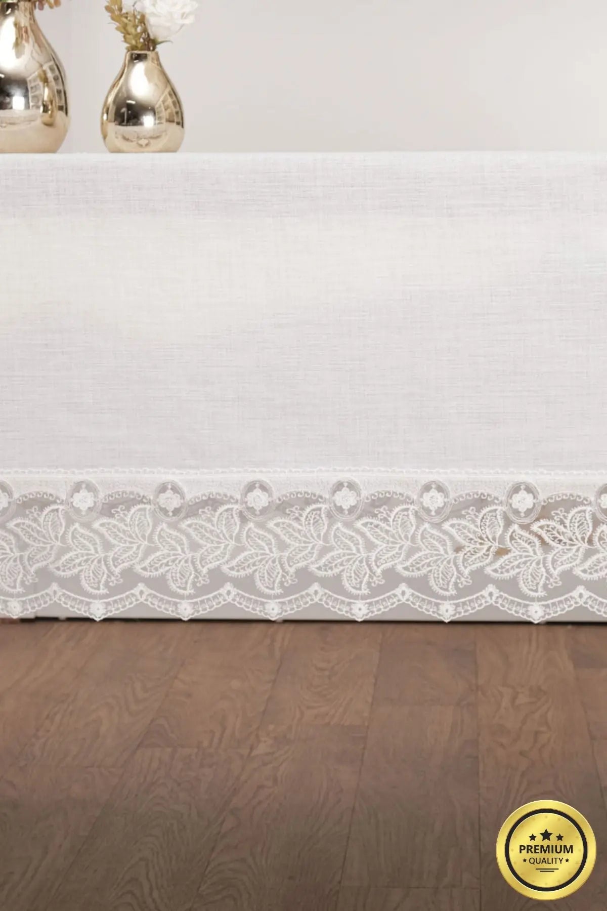 Finezza Table Cover 6-8 seater 160x230 cm Rectangular White Finezza
