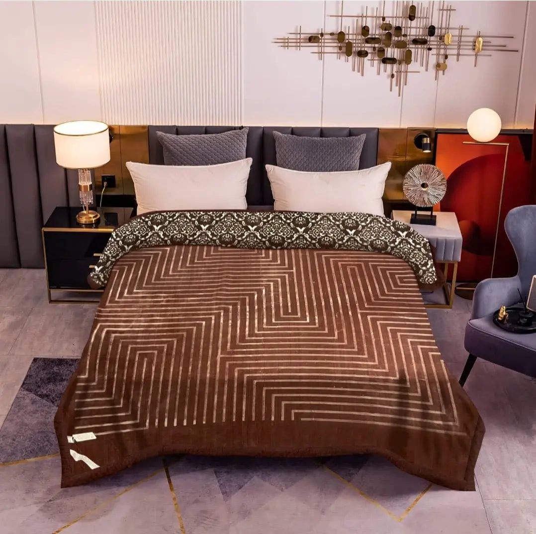 Marbella Mink Blanket Choco - grahsajja