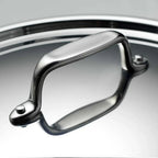 Fusao EX+ Triply Ceramic Fry Pan with SS Lid Tramontia